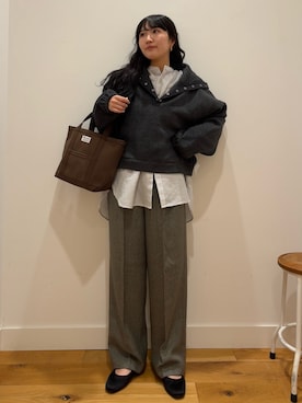 「アイテム（その他トップス）」を使った、⭐︎おーごし☽°☆・°:** さん（レディース・160cm・20代）の秋コーディネート