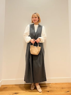 ⭐︎おーごし☽°☆・°:** さん(レディース・160cm)の冬コーディネート