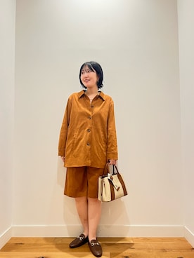 「URBAN RESEARCH DOORS（アーバンリサーチドアーズ）のアイテム（ジャケット/アウター）」を使った、⭐︎おーごし☽°☆・°:** さん（レディース・160cm）の秋コーディネート