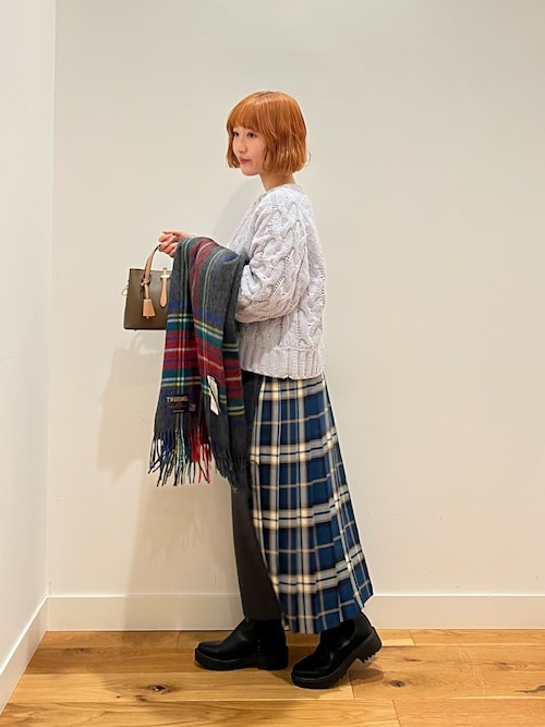 O'NEIL OF DUBLIN アーバンリサーチ別注プリーツスカート セール】『別注』O'NEIL OF DUBLIN×DOORS COMBI QUILT SKIRT（スカート