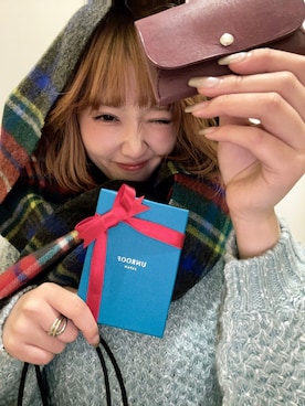 「アイテム（財布/小物）」を使った、⭐︎おーごし☽°☆・°:** さん（レディース・160cm）の冬コーディネート