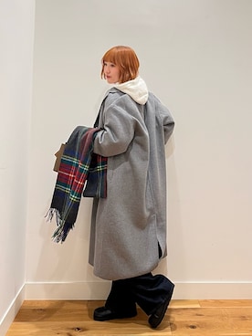 「アーバンリサーチ」｜「アイテム（その他アウター）」を使った、⭐︎おーごし☽°☆・°:** さん（レディース・160cm）の冬コーディネート