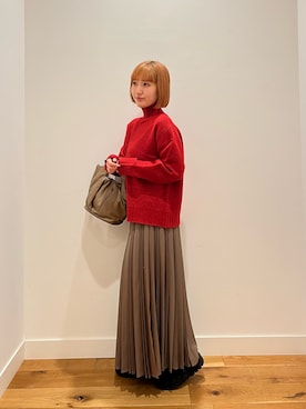 「アイテム（ハンドバッグ）」を使った、⭐︎おーごし☽°☆・°:** さん（レディース・160cm・20代）の冬コーディネート