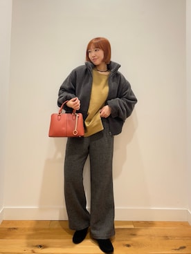 「doors」｜「アイテム（ジャケット/アウター）」を使った、⭐︎おーごし☽°☆・°:** さん（レディース・160cm）の冬コーディネート