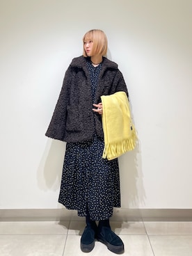 ⭐︎おーごし☽°☆・°:** さん（レディース・160cm）の冬コーディネート