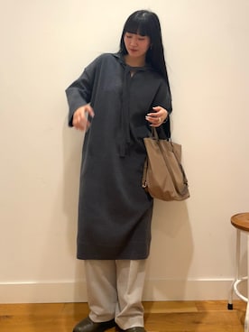 「URBAN RESEARCH DOORS(アーバンリサーチドアーズ)のアイテム(ワンピース)」を使った、⭐︎おーごし☽°☆・°:** さん(レディース・160cm)の秋コーディネート