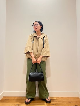 「アイテム（その他アウター）」を使った、⭐︎おーごし☽°☆・°:** さん（レディース・160cm）の秋コーディネート