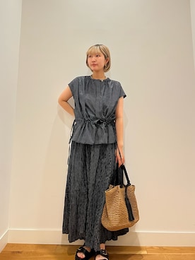 ⭐︎おーごし☽°☆・°:** さん（レディース・160cm）の夏コーディネート