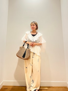 ⭐︎おーごし☽°☆・°:** さん（レディース・160cm）の夏コーディネート