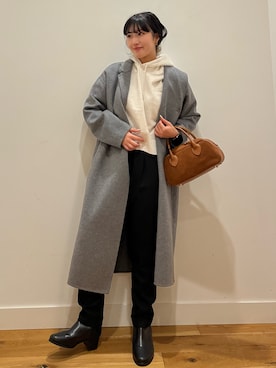 「アイテム（その他アウター）」を使った、⭐︎おーごし☽°☆・°:** さん（レディース・160cm）の秋コーディネート