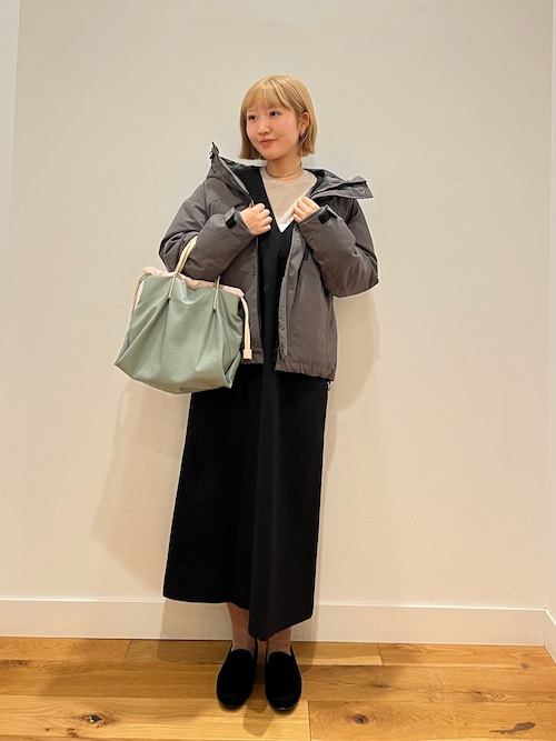 セール】『UR TECH』ストレートラインジャンパースカート（ワンピース