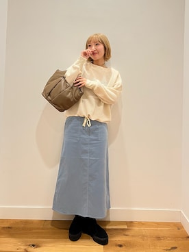 ⭐︎おーごし☽°☆・°:** さん（レディース・160cm）の冬コーディネート