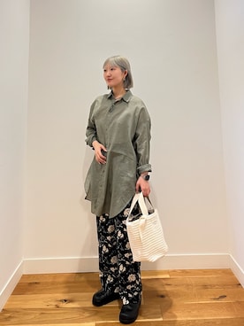 「URBAN RESEARCH DOORS（アーバンリサーチドアーズ）のアイテム（バッグ、ホワイト系）」を使った、⭐︎おーごし☽°☆・°:** さん（レディース・160cm）の春コーディネート