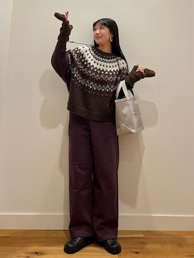 「ORCIVAL（オーシバル）のアイテム」を使った、⭐︎おーごし☽°☆・°:** さん（レディース・160cm）の秋コーディネート