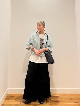 「Wrangler（ラングラー）のアイテム」を使った、⭐︎おーごし☽°☆・°:** さん（レディース・160cm）の春コーディネート