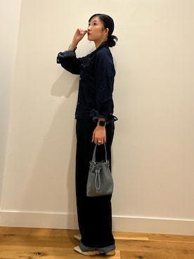 「イチ推しジャケットスタイル」｜おーごしさん（レディース・160cm）の秋コーディネート