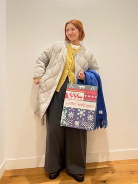 「アイテム（ストール/ショール）」を使った、⭐︎おーごし☽°☆・°:** さん（レディース・160cm）の冬コーディネート