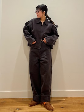 「トレンド秋素材コーデ」｜「アイテム（ジャケット/アウター）」を使った、⭐︎おーごし☽°☆・°:** さん（レディース・160cm）の秋コーディネート