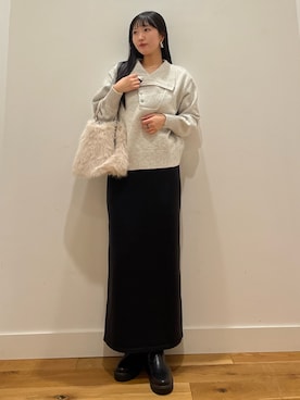 「ゆったり」｜⭐︎おーごし☽°☆・°:** さん（レディース・160cm）の秋コーディネート