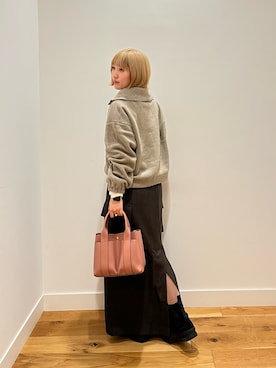 「アイテム（その他トップス）」を使った、⭐︎おーごし☽°☆・°:** さん（レディース・160cm・20代）の冬コーディネート