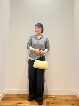 「FORK&SPOON（フォークアンドスプーン）のアイテム（Tシャツ/カットソー）」を使った、⭐︎おーごし☽°☆・°:** さん（レディース・160cm）の秋コーディネート