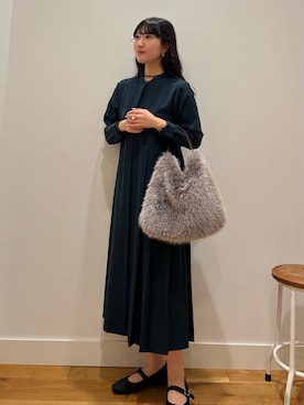 「URBAN RESEARCH DOORS(アーバンリサーチドアーズ)のアイテム(ワンピース)」を使った、⭐︎おーごし☽°☆・°:** さん(レディース・160cm)の秋コーディネート