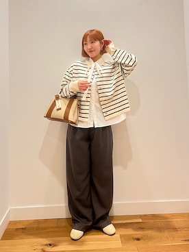 ⭐︎おーごし☽°☆・°:** さん（レディース・160cm）の冬コーディネート