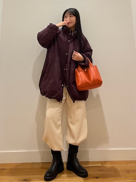 「ゆったり」｜⭐︎おーごし☽°☆・°:** さん（レディース・160cm）の秋コーディネート