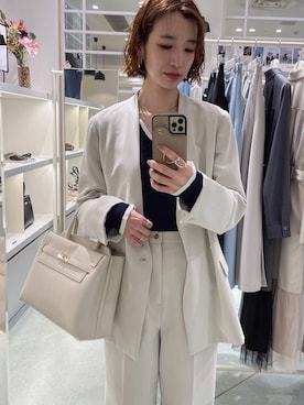 「Andemiu（アンデミュウ）のアイテム」を使った、miuさん（レディース・157cm）の冬コーディネート