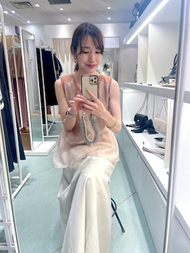 「アイテム（スマホグッズ）」を使った、miuさん（レディース・157cm・30代）の夏コーディネート