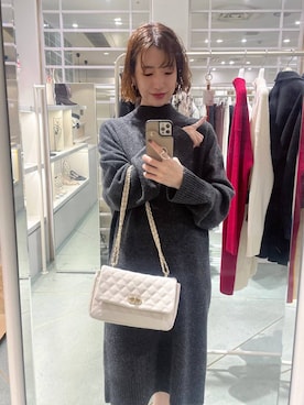 「アイテム（ワンピース/ドレス）」を使った、miuさん（レディース・157cm・30代）の秋コーディネート