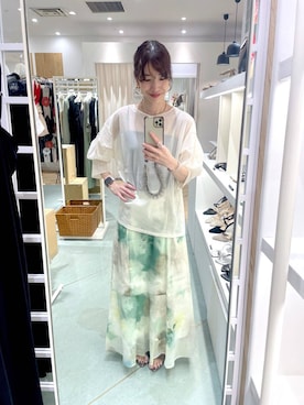「アイテム（スマホグッズ）」を使った、miuさん（レディース・157cm・30代）の夏コーディネート