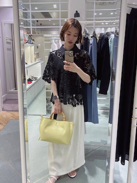 「リラックス」｜miuさん（レディース・157cm）の春コーディネート