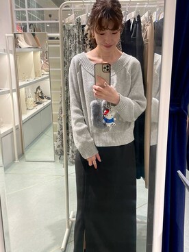 「モバイルグッズ_Me%」｜miuさん（レディース・157cm）の冬コーディネート
