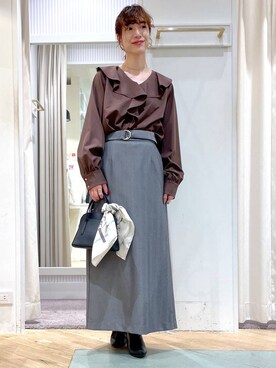 miuさん（レディース・157cm）の秋コーディネート