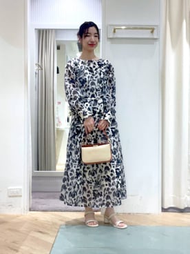 「アイテム（ワンピース/ドレス）」を使った、miuさん（レディース・157cm・30代）の春コーディネート