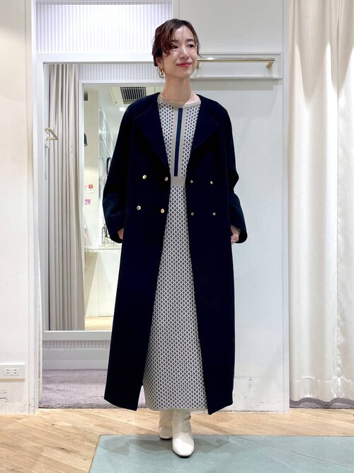 miumiu ミュウミュウ ビンテージダブルブレストコート ウールメルトン