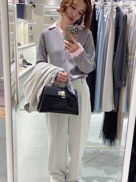 「Andemiu（アンデミュウ）のアイテム」を使った、miuさん（レディース・157cm）の冬コーディネート