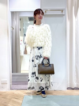 「アイテム（ワンピース/ドレス）」を使った、miuさん（レディース・157cm・30代）の秋コーディネート