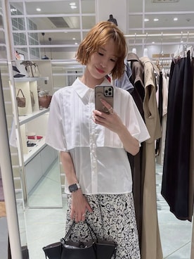 「Andemiu（アンデミュウ）のアイテム」を使った、miuさん（レディース・157cm）の夏コーディネート