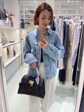 「Andemiu（アンデミュウ）のアイテム」を使った、miuさん（レディース・157cm）の冬コーディネート