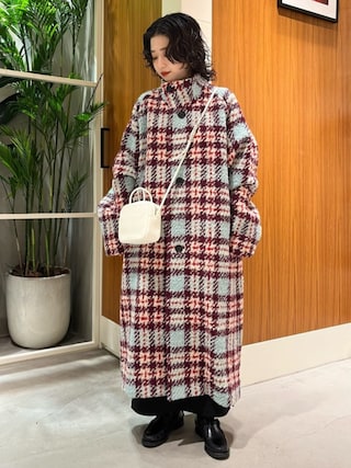 CAbAN キャバン ロング丈カーディガンノースリーブニットワンピース カシミヤ CAbAN キャバン ロング丈カーディガンノースリーブニット