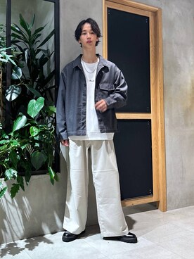 「アイテム（ブルゾン）」を使った、 koutaさん（メンズ・173cm・20代）の秋コーディネート