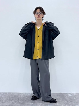 「アイテム（カーディガン/ボレロ）」を使った、 koutaさん（メンズ・173cm）の夏コーディネート