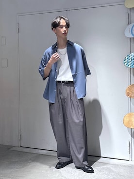 「RAGEBLUE（レイジブルー）のアイテム」を使った、 koutaさん（メンズ・173cm）の夏コーディネート