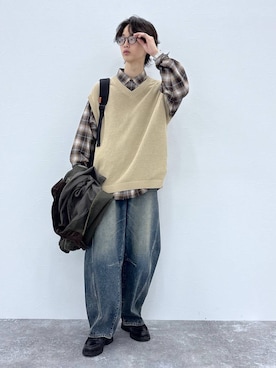 「アイテム（アナログ腕時計）」を使った、 koutaさん（メンズ・173cm）の秋コーディネート