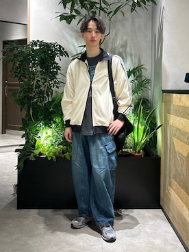 「アイテム（ブルゾン）」を使った、 koutaさん（メンズ・173cm・20代）の春コーディネート