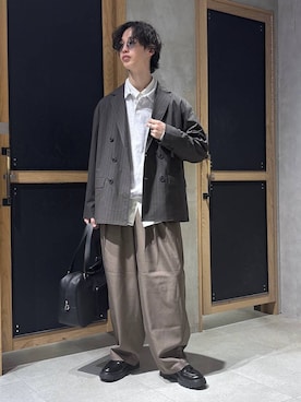 「RAGEBLUE（レイジブルー）のアイテム（バッグ）」を使った、 koutaさん（メンズ・173cm）の春コーディネート