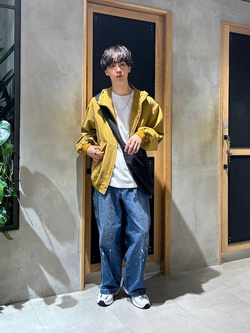 セール】ヴィンテージライク/デニムダックフードワークブルゾン