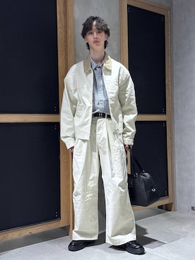 「RAGEBLUE（レイジブルー）のデザインメタルリング（リング、シルバー系）」を使った、 koutaさん（メンズ・173cm）の春コーディネート